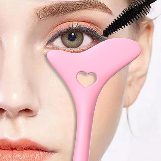 Silicone Eyeliner Stencil Eyeshadow Guide Multi-Function Makeup Tool for Lips Lashes Brows Reusable Precise Stencil for Winged Liner & Smokey Eye