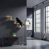 Sisal Rope Cat Stairs Solid Wood Wooden Wall Perch Multi