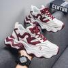 New Fashion Men 's Four Seasons Comfortable Thick Sole Shoes Students BoysTrending Soft Sole Breathable Casual Running Sneakers