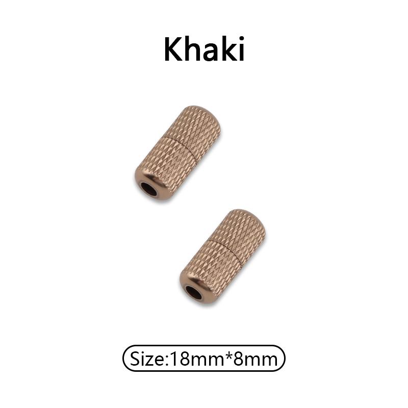 1 Pair Aluminum Capsules Lock Shoelaces Sneakers Buckle Metal No Tie Shoe Laces Colorful Lock Buckle Kits Shoelace Accessories