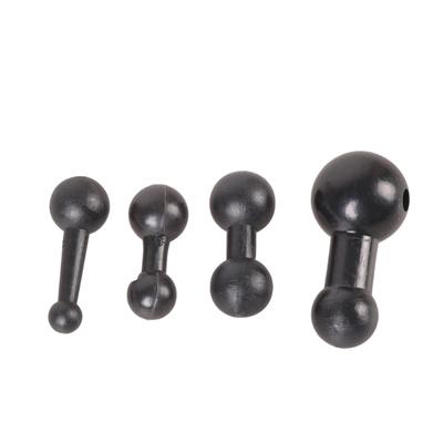 Set Adaptor Cap Sferic Multiple Dimensiuni Adaptor Dublu Sferic pentru Diverse Suporturi Inclusiv Suporturi pentru Telefon și Navigație