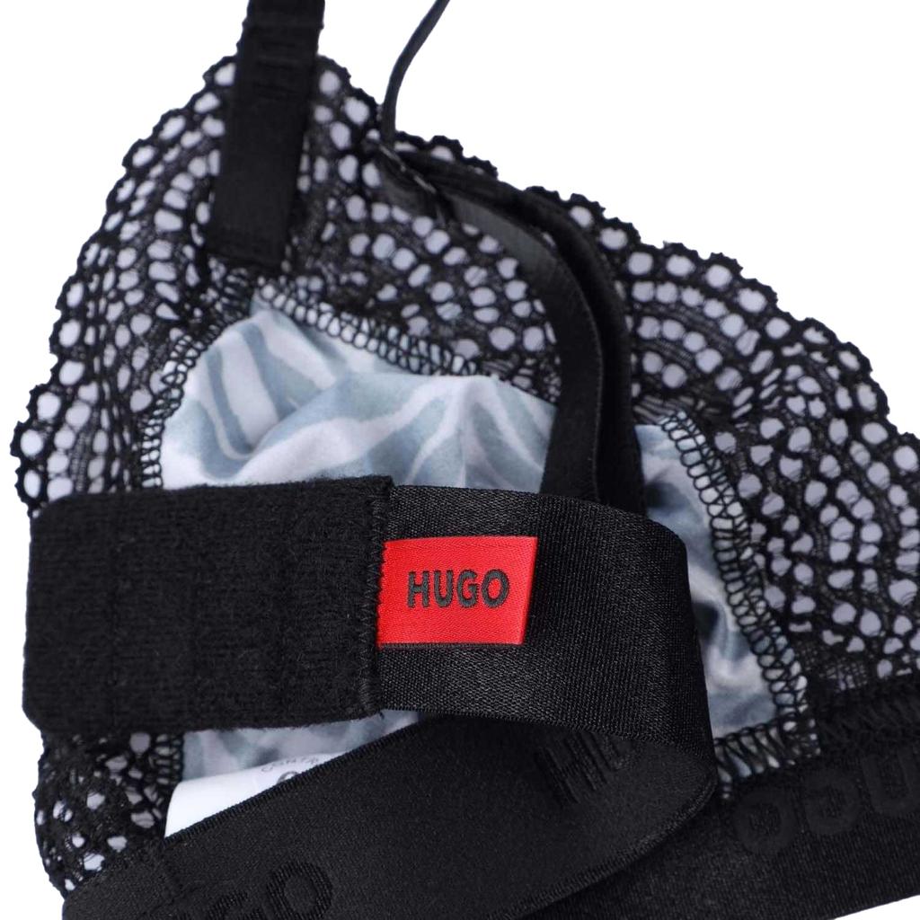 Hugo Womens/Ladies Zebra Print Bra