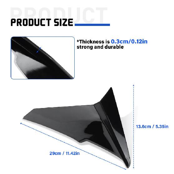 ADV350 Leg Fairing Wind Deflector For Honda ADV 350 2022- 2025 Motorcycle Side Windshield Air Deflectors Accessories