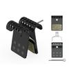 Aluminum Stainless Steel Brake Pad Low Maintenances Bike Brake Pad for Various Condition Use