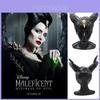Urocza maska nakrycie głowy z rogami Maleficent 2 z 2019 roku idealna na Halloween i cosplay