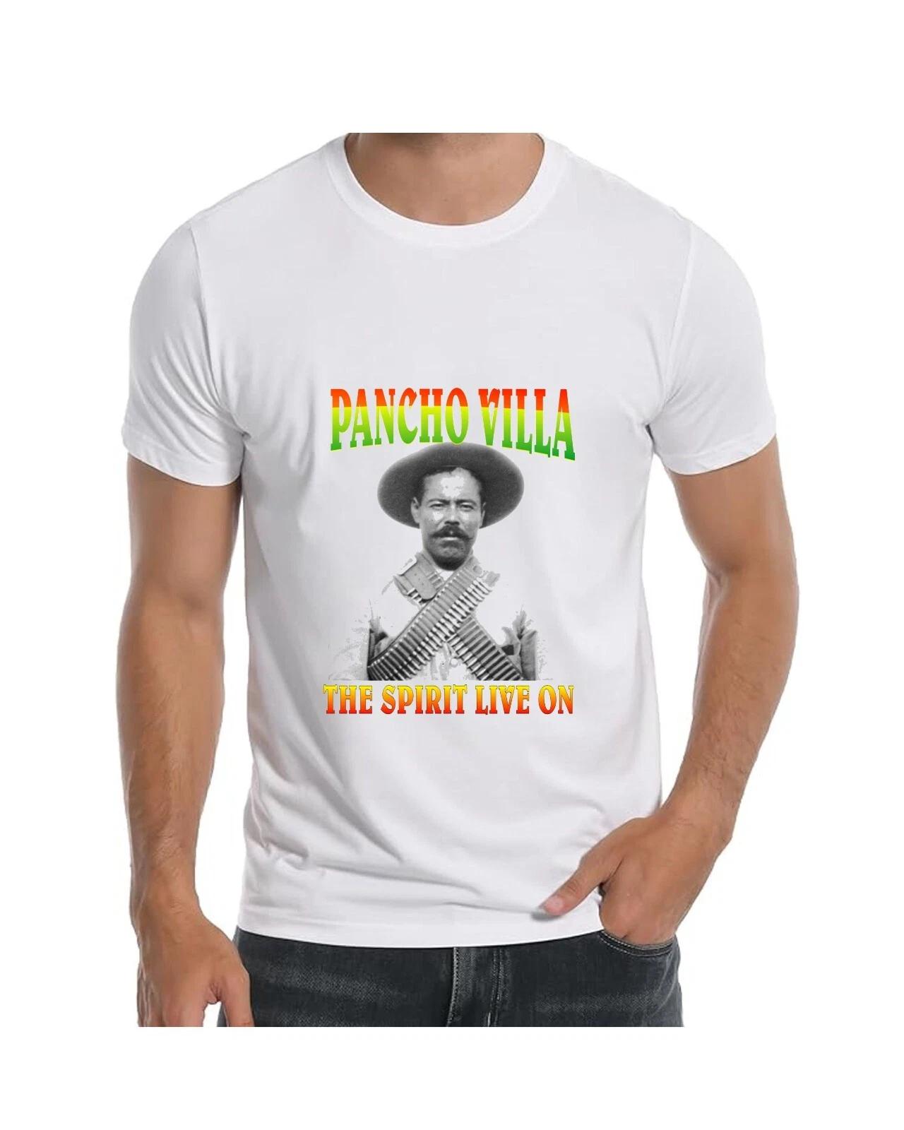 Poncho Villa Mexican Revolutionary T-Shirt for Men Apparel S