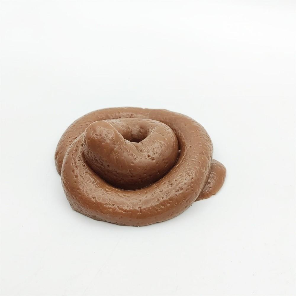 Soft Fake Poop Squeeze Toys Anxiety Relief Prank Toys Realistic Shit Squishy Toy for Kids Adults