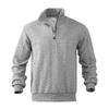 Casual Men's Jacquard Lapel Sweatshirt, Men's Casual Half Zipper Loose Top