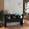 vidaXL Sideboard Schwarz 105x30x70 cm Holzwerkstoff