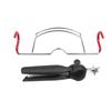 Multi Functional Ice Fishing Rod Rack 360 Degree Adjustable Stand Holder Stable Pole Support for Cold Weather Angling