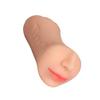 Male Masturbator Cup Nose Mouth Double Ended Penial Massage Safe Soft Silicone Sucking Masturbation