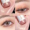 Flüssiger Lidschatten Perlglanz Pailletten Glitzer grenzüberschreitende Make-up Kosmetik