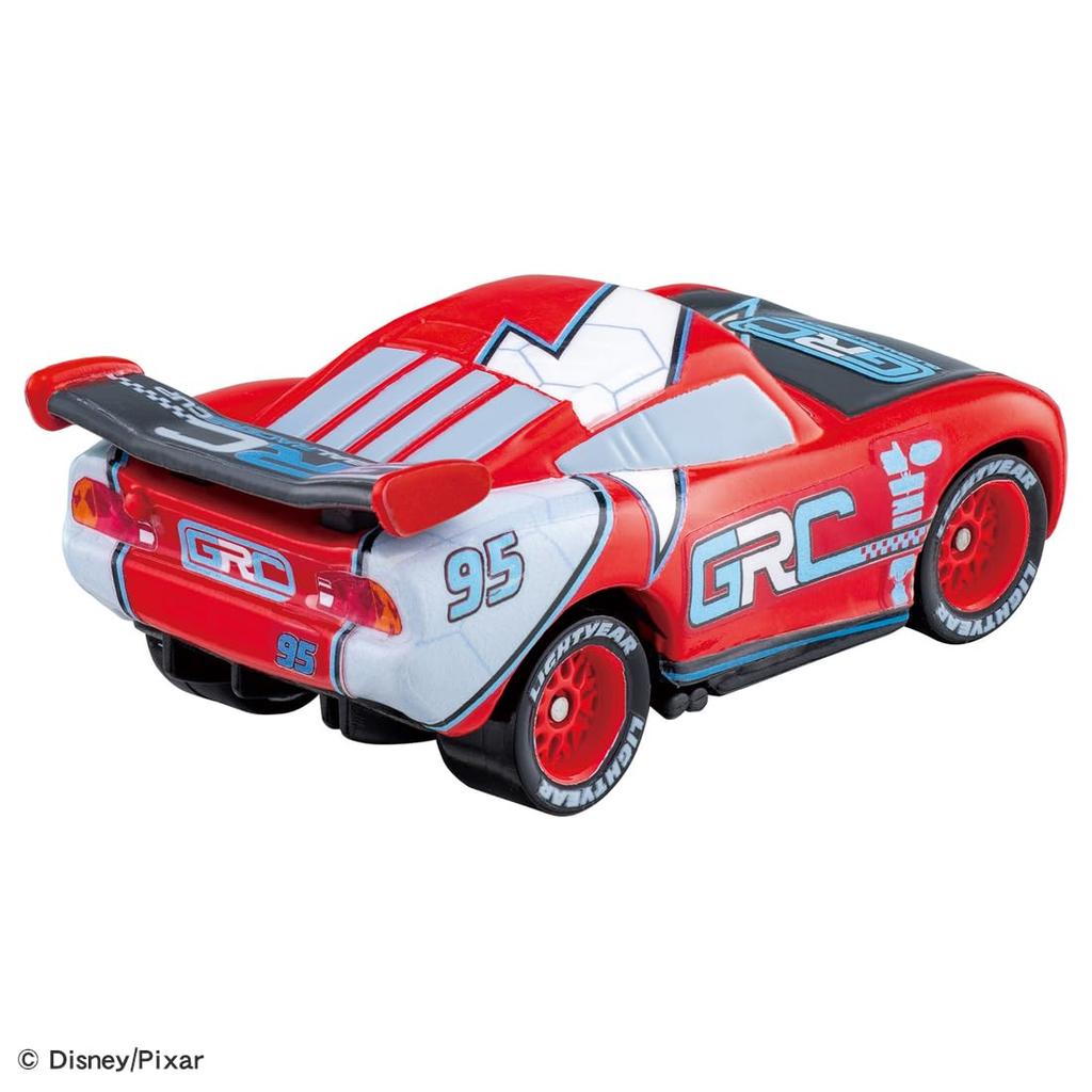 TAKARA TOMY Disney Cars Tomica Lightning McQueen Miniature Car Toy for Ages 3 and Up C-34 (GRC Type)