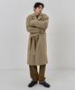NUAKLE (M) Raw First Wool Coat_Sand Beige