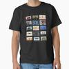 Asian Size Cotton Unisex Tshirt Print T-shirt #Music Classic T-Shirt T-shirt No-Cut Print Regular Fit