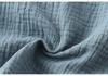 Kids' Cotton Linen Long Sleeve Set - Unisex Gauze Joggers, Loose Two-Piece for Spring/Summer