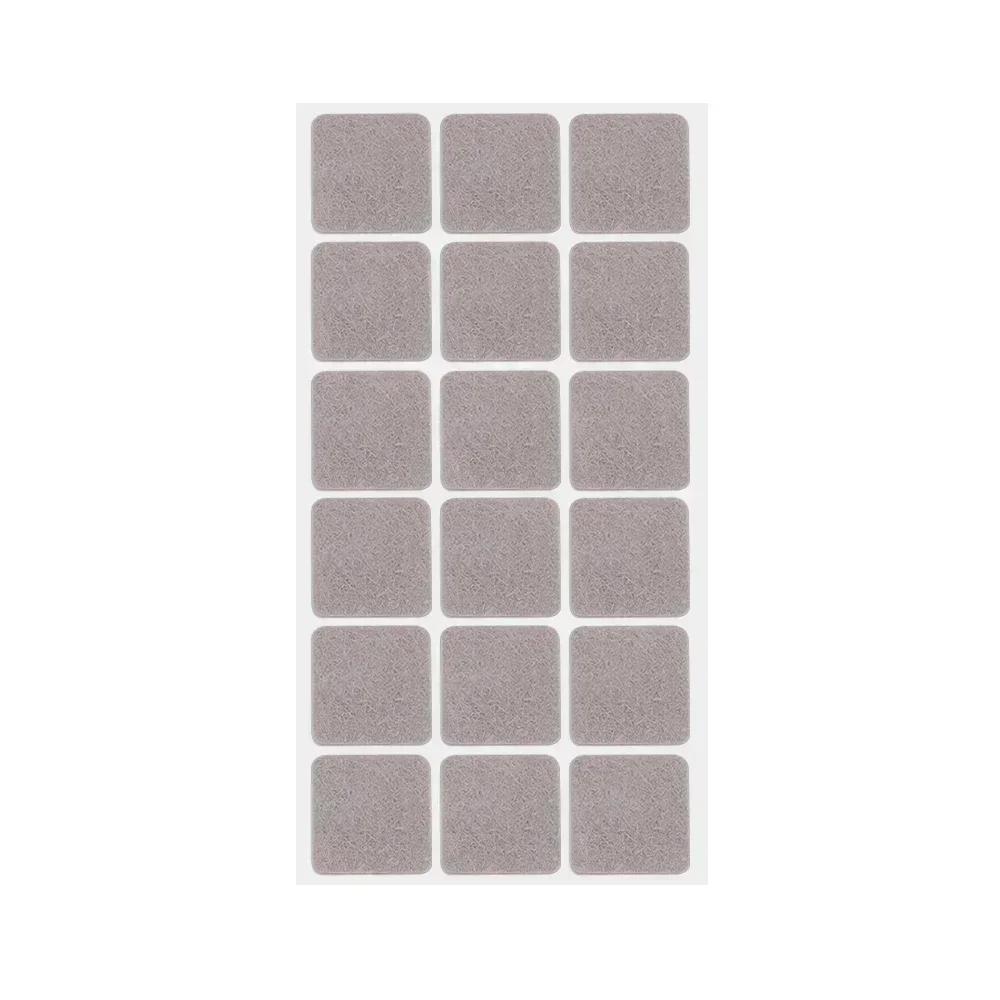 360/18Pcs Felt Chair Leg Pads Round Square Floor Protector Self Adhesive Furniture Table Legs Pad Bumper Anti Slip Furniture Mat