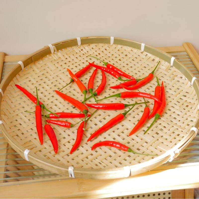 Handwoven Bamboo Food Drying & Storage Baskets