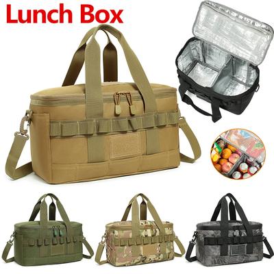 Large Capacity Lunch Box Outdoor Heavy Duty Lunch Bag Work Leakproof Insulated Durable Thermal Cooler Bag Meal Camping Picnic