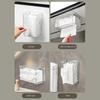 1-3 Stück Bohrloser Toilettenpapierhalter Box Wasserdichte Aufbewahrung Toilettenpapier Aufbewahrungsregal Küchen- Badezimmer Aufbewahrungsbox für Papierhandtücher