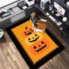 1 Stück Halloween-Thema Teppich - Heimdekoration Teppich für Wohnzimmer Schlafzimmer Bodenbelag Computerstuhl Bereichsteppich