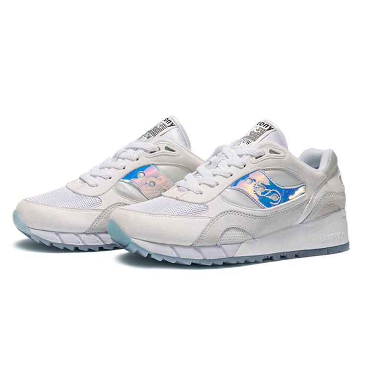 SAUCONY Shadow 6000 Textile, Synthetic Leather Cushioning Slip Resistant Abrasion Resistant Breathable Low Top Casual S69008-8