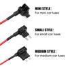 32V MINI SMALL MEDIUM Size Car Fuse Holder Add-a-circuit TAP Adapter Micro Mini Standard ATM Blade Fuse for Cars 10/5pcs