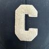 CELINE 2AUY8969P C Logo Initial Baseball cotton cap black cotton Used