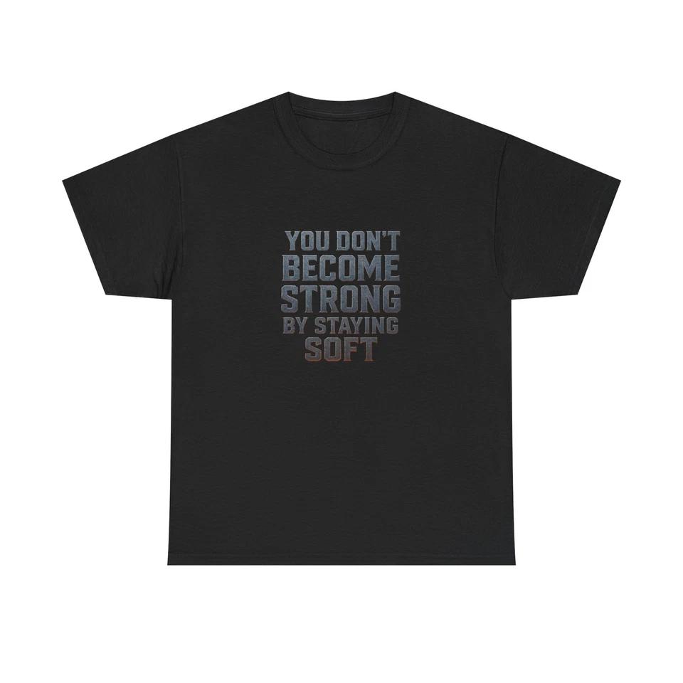Unisex Adult T Shirt No Excuses Brutal Self Mastery Art S