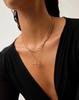 T-Shaped Multi-layer Stackable Necklace: Hip Hop Cuban Link with Niche Design