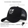 1Piece Unisex Xx Embroidered Stitching Baseball Net Hat Outdoor Adjustable Sunscreen Leisure Hat Spring Summer Travel Tourism Vacation