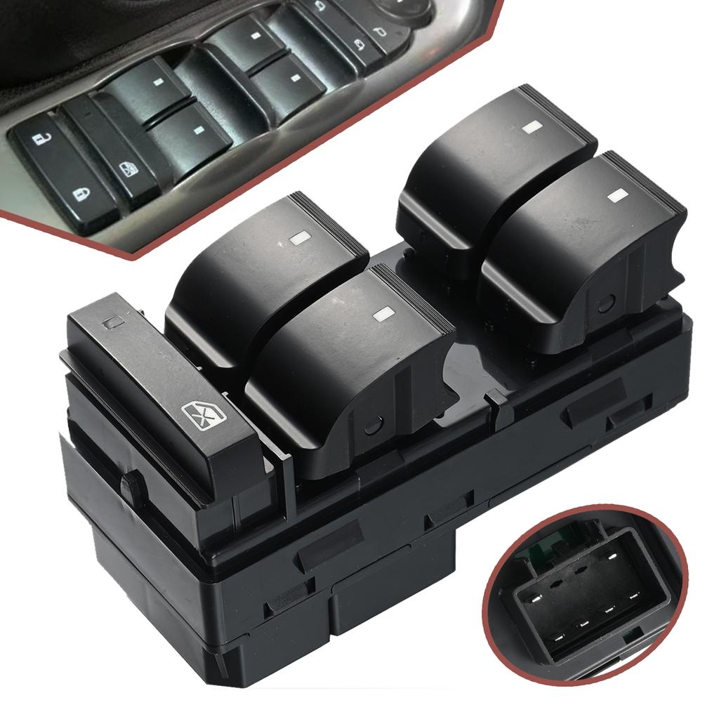 Car Driver Side Car Power Window Switch Lifter Button Control For Chevy HHR Traverse GMC Sierra 1500 2500HD Yukon GMC 15873293 20945129 Truck Parts