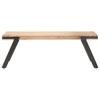 Coffee Table 114 X 65 X 40 Cm Solid Mango Wood