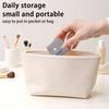 Jewelry Travel Pouch Small Jewelry Travel Case Trendy Foldable Divided Case with Buckle Mini Folding Jewelry Bag Storage Bag