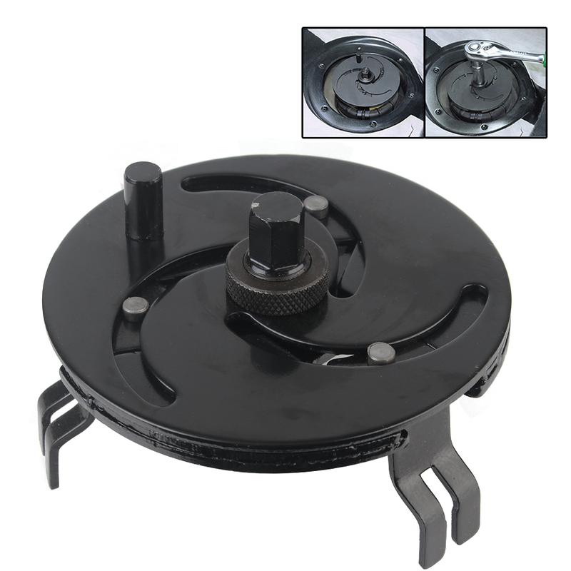 Car Repair Tools Adjustable Car Fuel Tank Lid Wrench 87-170mm Remove Oil Cover Pump Cap Spanner Removal Tool