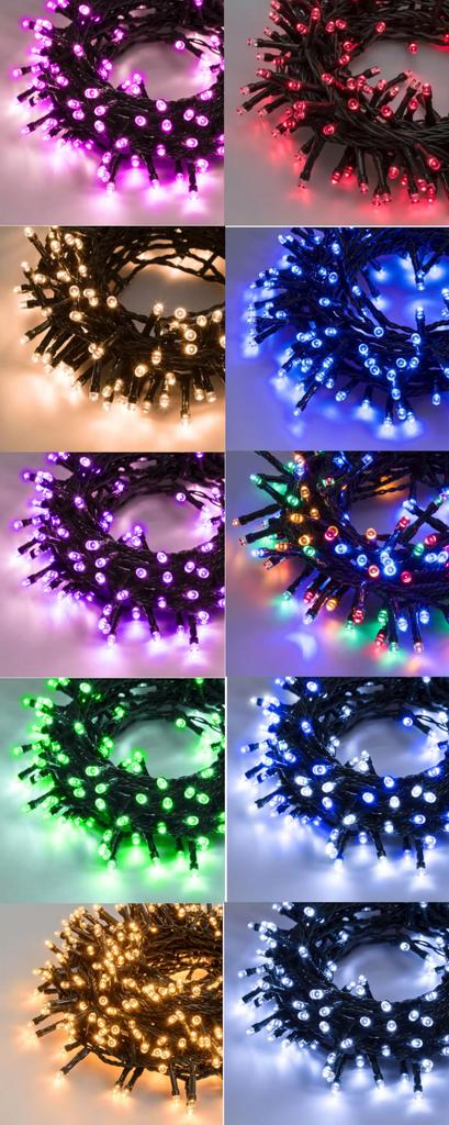 [Japan Local Subsidiary 10 Years of Sales Record] AKIRARI Christmas String Lights, Straight, Standard Product, 100 Bulbs, 10m, Rainproof,