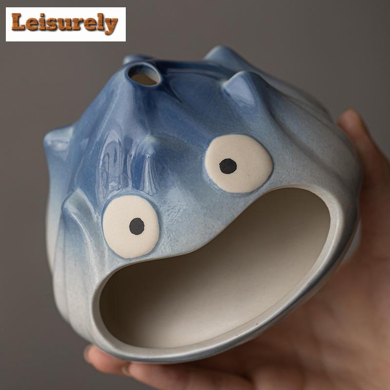 Kleiner Feuergott Kamin Räuchergefäß Nebel Rauchende Dampfer Räucherstäbchenhalter Aromatherapie Räuchergefäß Chinesisches Teeset Dekoration