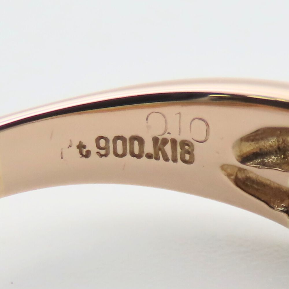 Used VANDOME Ring EU#53 Pt900Platinum/K18 Pink Gold 6.2g Platinum Pink Gold 5PD