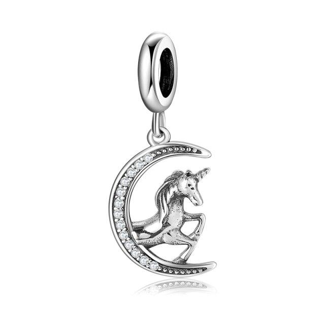 925 Sterling Sølv Ørkenkaktus Glitrende Grønn Cz Anheng For Smykkefremstilling Anheng Passer Originale Charm Designer Armbånd