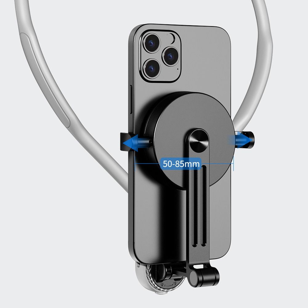 Universal Magnetic Neck Mount Hand Free Neck Cell Phone Holder Portable Mobile Holder  for Phones