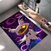 "Cartoon-Inspired Electric Purple and Yellow Themed Character Carpet" Suitable for use as an anti-slip for living room bedroom sofas