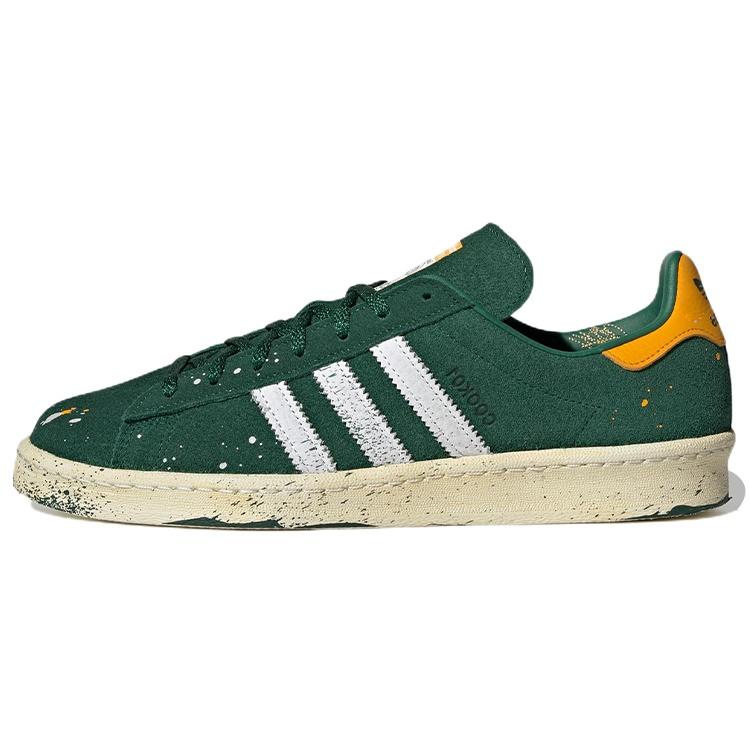 adidas x COOK Campus 80 Paint Splatter - Dark Green Men s GY7005 EU 38
