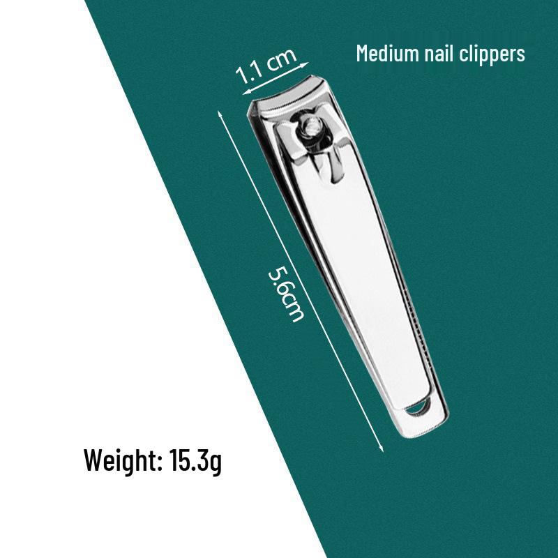 Nail Clippers Set: Small & Large with File - Manicure Tools