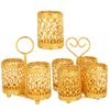 Chopsticks Holder Exquisite Space-saving Wrought Iron Hollow Design Utensil Caddy for Kitchen