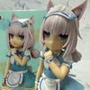 Sold Cat Maid Anime NEKOPARA Figure Chocolates Vanilla Pretty Cat Style Model PVC Static Child Toys Collectible Gift Doll