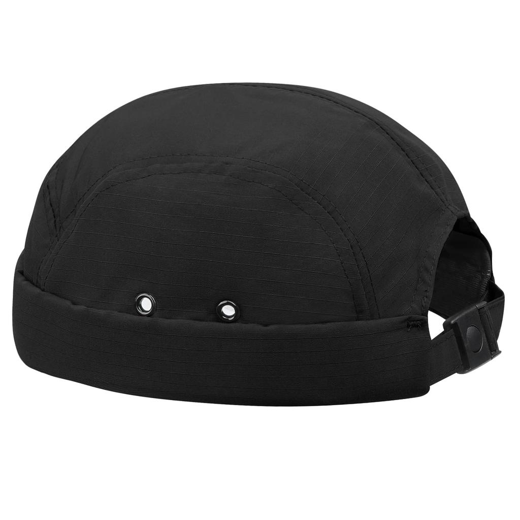 Croogo Summer Solid Stylish and Fashionable Men's Hat, Brimless, Face-Slimming, Sweat-Wicking, Quick-Drying, Water-Repellent, Breathable, Color,