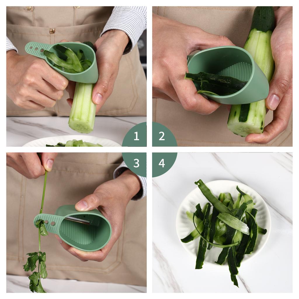 Storage paring knife Scraper with storage cylinder Fruit peeler Household melon planer Fruit and vegetable planer factory