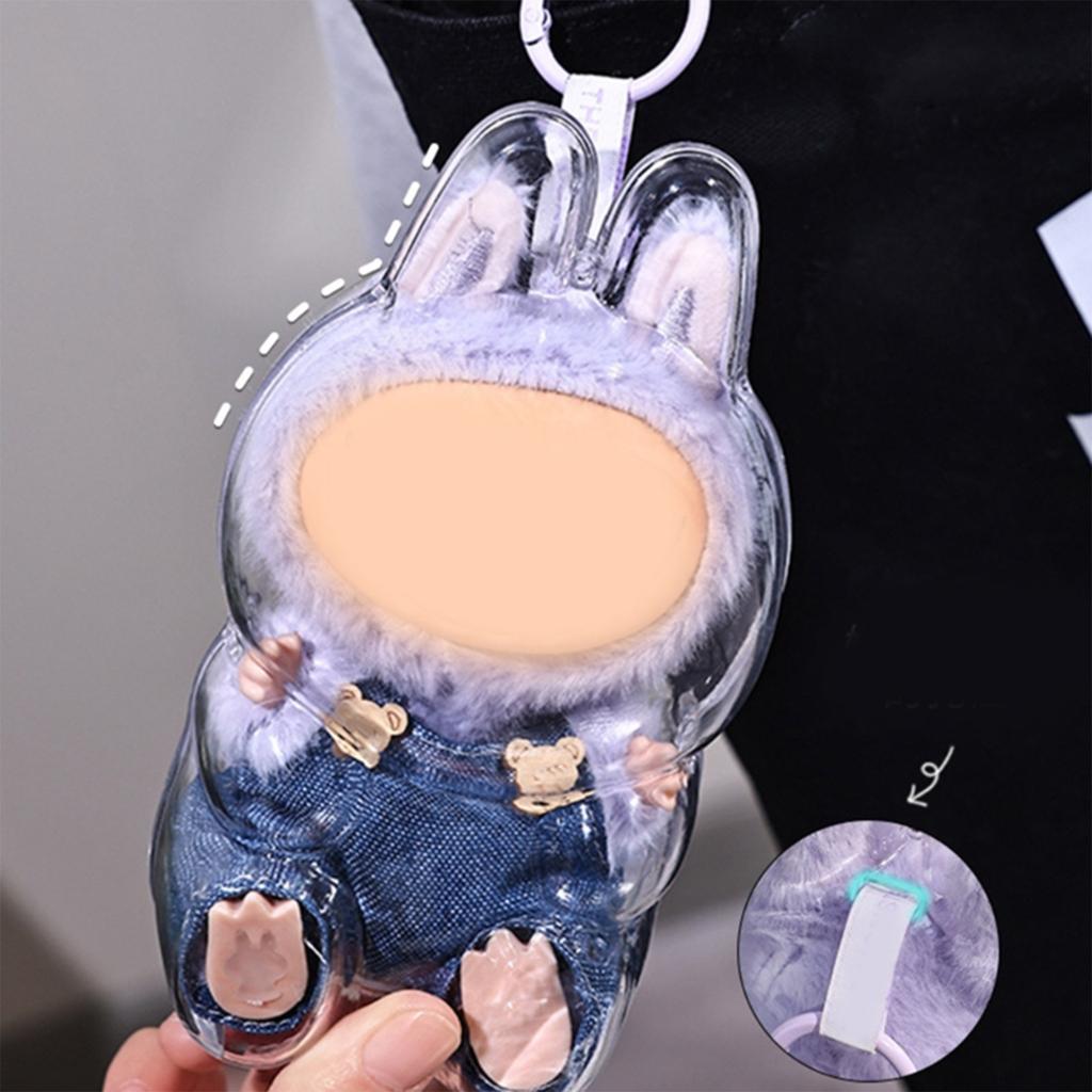 Protective Case For Standing Figure Doll Collectible Dolls With Durability And Clear Visibility for Doll Protect