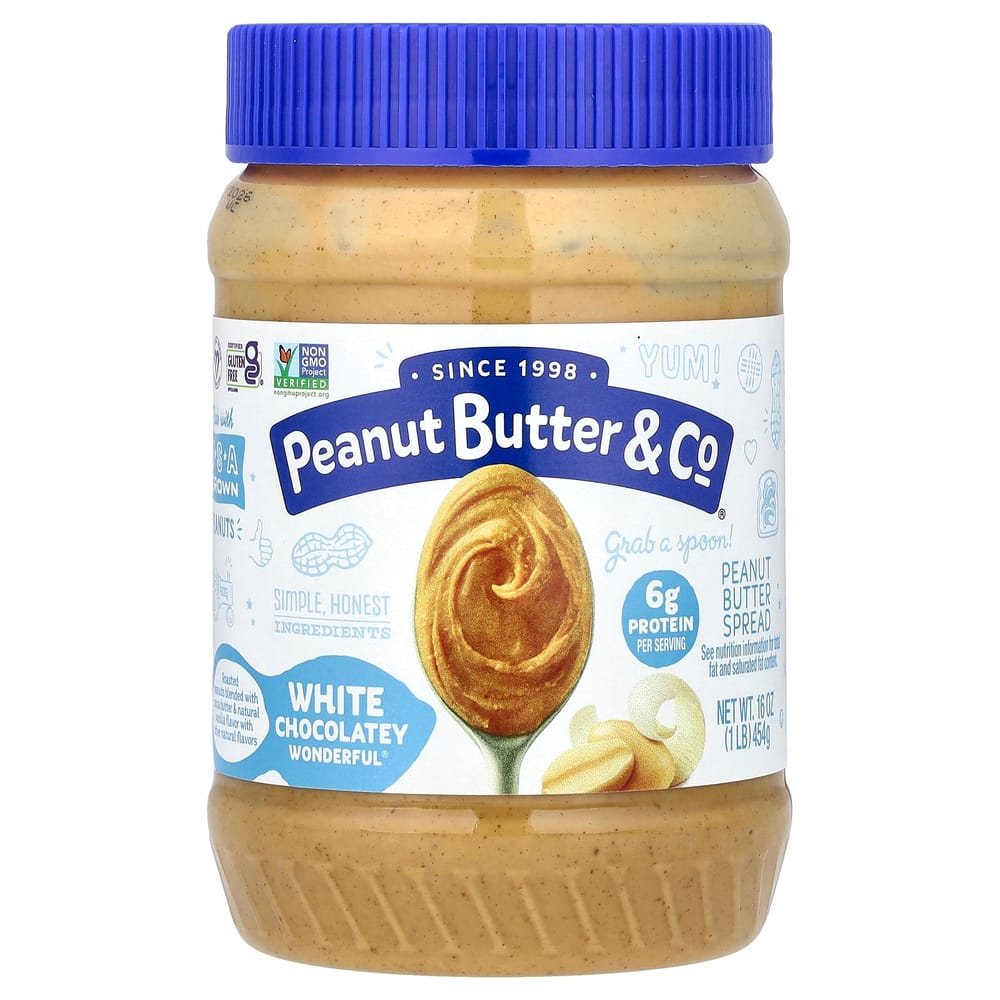Peanut Butter & Co. White Chocolate Wonderful Peanut Butter Spread 454g (16 oz)