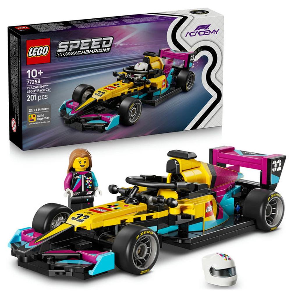 LEGO Speed Champions 77258 Voiture de Course F1 ACADEMY LEGO - Jeu de Construction 10 ans